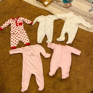 Sold! LOT - absorba, coccoli, and kissy kissy pjs